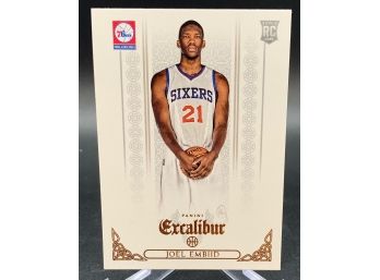 2014 Excalibur Joel Embiid Rookie Card