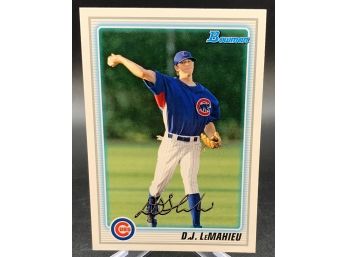 2010 Bowman D.J. LeMahieu ROokie Card