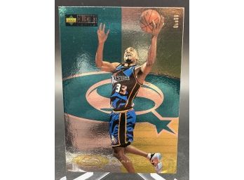 1997 Collector's Choice Star Quest 4 Star Grant Hill Foil Insert