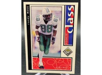 1998 UD Choice Randy Moss Rookie Card