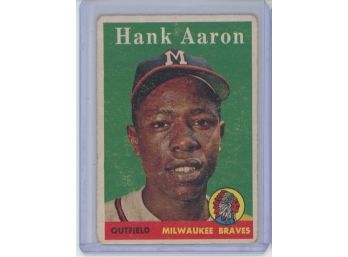 1958 Topps Hank Aaron