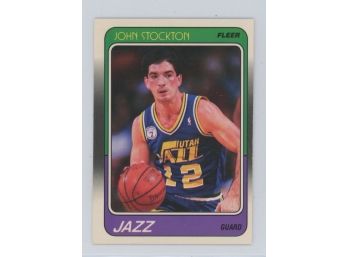 1988 Fleer John Stockton Rookie Card