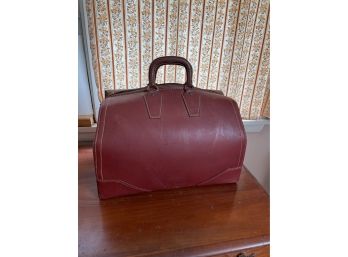 Made In USA Vintage Medicine Bag - Leather