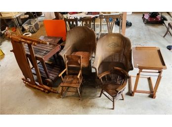 Large Project Furniture Lot - Great For Refinishers