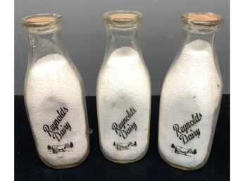 3 Estate Fresh Milk Bottles