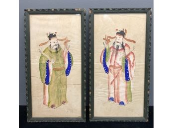 Pair Of Asian Paintings