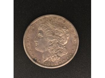 1881-s  Morgan Silver Dollar