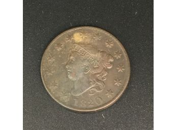 1820 Classical Head Large Cent