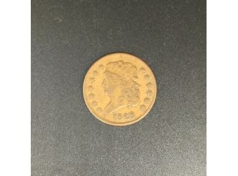 1828 Classical Head Half Cent