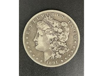 1891 Carson City Morgan Dollar CC