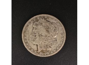 1904-s Morgan Silver Dollar