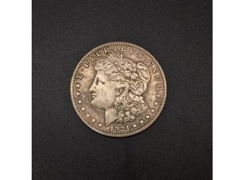 1921-s  Morgan Silver Dollar