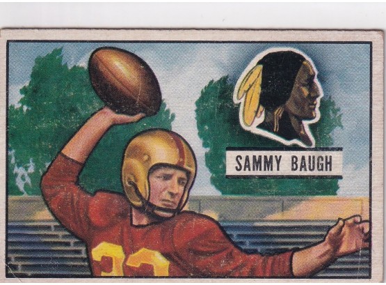 1951 Bowman Sammy Baugh
