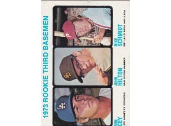 1973 Topps Mike  Schmidt Rookie Card