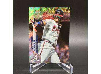 2020 Topps Ronald Acuna Shimmer Foil Numbered /264