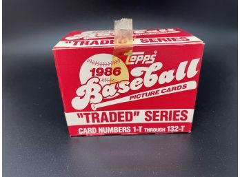 1986 Topps Traded Series Complete Set