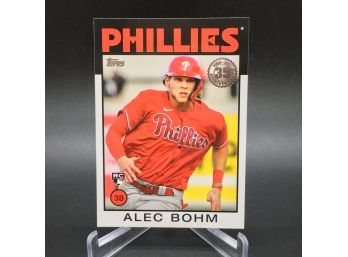 2021 Topps Alec Bohm 35th Anniversary Rookie Card