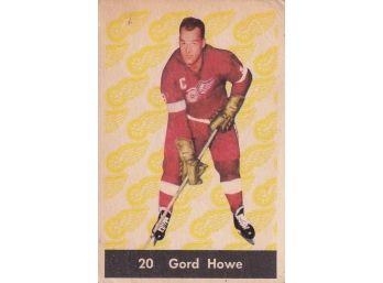 1961 Parkhurst 'gord' Gordie Howe