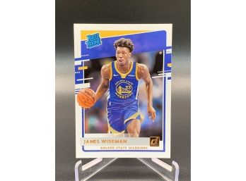 2020 Donruss James Wiseman Rated Rookie Card