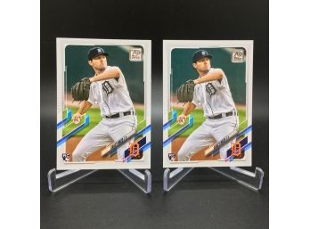 Lot Of 2 2021 Casey Mike Topps Rookie Cards