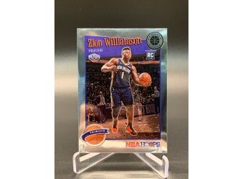 2019 NBA Hoops Premium Stock Zion Williamson Rookie
