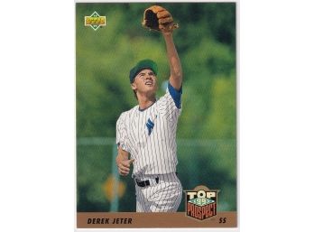 1993 Upper Deck Derek Jeter Rookie Top Prospect Card