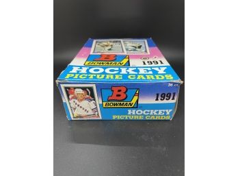1991 Bowman Hockey Complete Box Of Packs