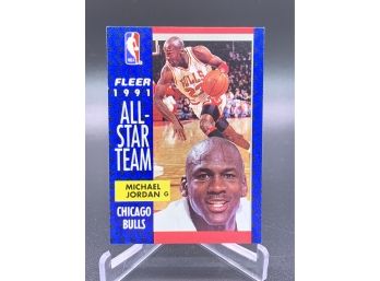 1991 Fleer All Star Team Michael Jordan