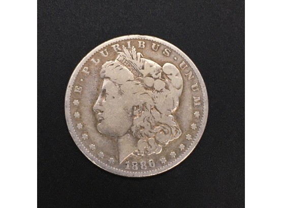 1886 S Morgan Silve Dollar