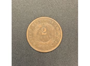 1867 Shield Two Cent