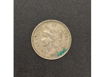 1867 Nickel Three Cent Piece