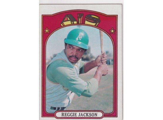 1972 Topps  Reggie Jackson