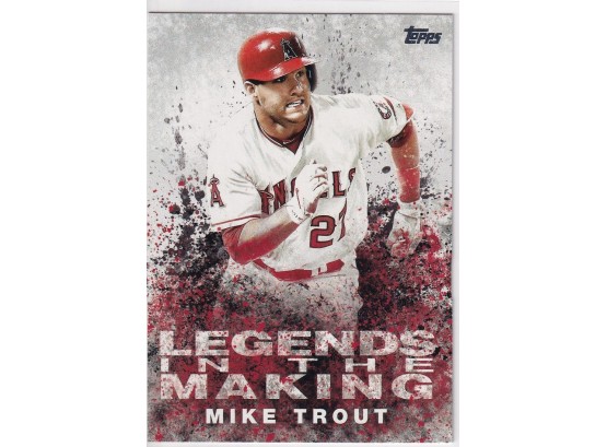 2018 Topps Mike Trout Legends In The Making