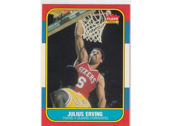 1986 Fleer Julius Erving