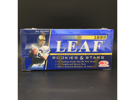 1998 Leaf Rookies & Stars NFL Sealed Hobby Box  Peyton Manning Rookie Year