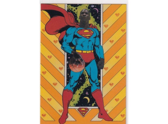 Unlicensed Michael Jordan Superman Card