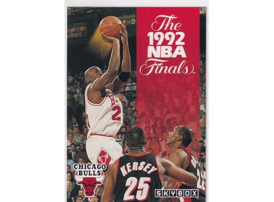 1993 Skybox 1992 NBA Finals Michael Jordan MVP