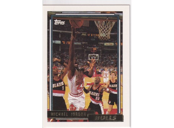 1992 Topps Gold Michael Jordan