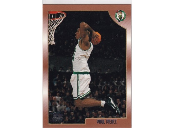 1998 Topps Paul Pierce Rookie Card