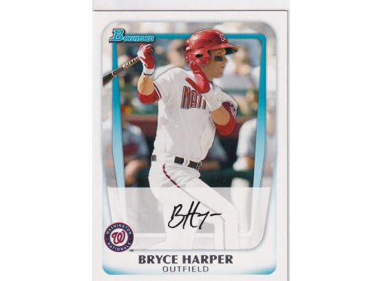 2011 Bowman Bryce Harper Rookie Card