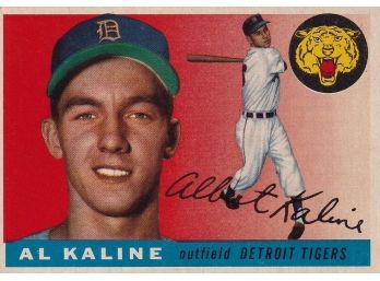1955 Topps Al Kaline Second Year Card