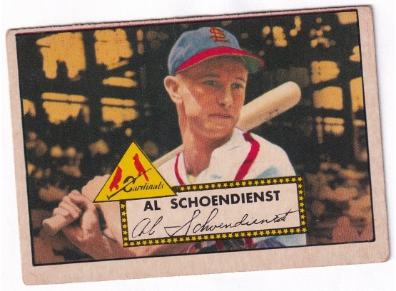 1952 Topps Al Schoendienst