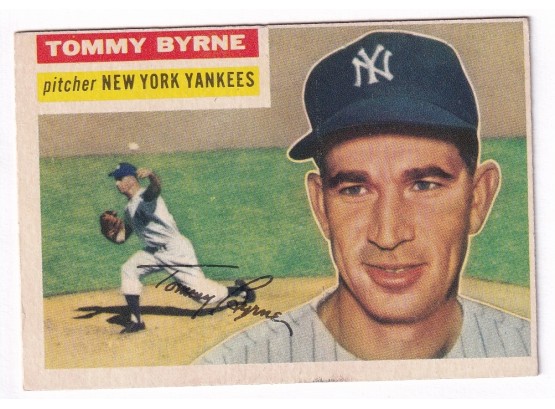 1956 Topps Tommy Byrne