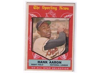 1959 Topps Hank Aaron All Star