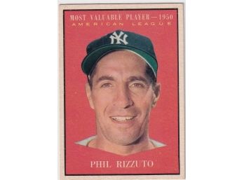 1961 Topps Phil Rizzuto 1950 MVP