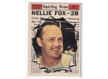 1961 Topps Nellie Fox All Star