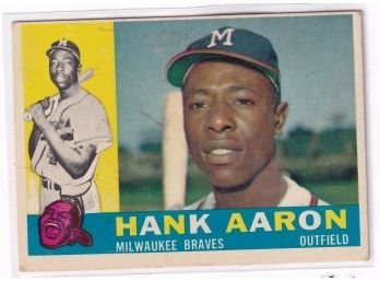 1960 Topps Hank Aaron