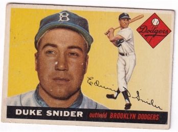 1955 Topps Duke Snider