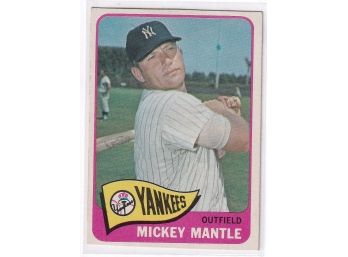 1965 Topps Mickey Mantle