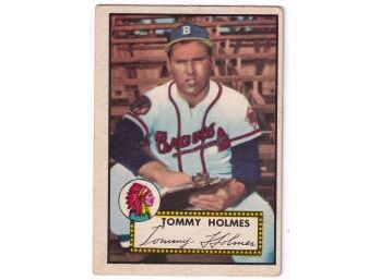 1952 Topps Tommy Holmes
